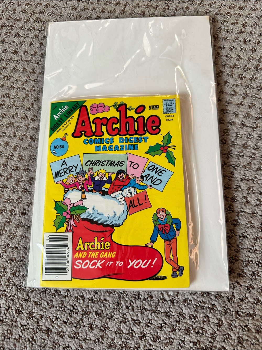 Archie Digest Comics Digest Bundle - Yellow, Red, White Covers. 2 Holiday - Picture 3 of 4